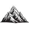 Mountains Alps Silhouette