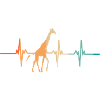Giraffen-Herzschlag