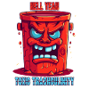 Toxic Garbage Masculinity: Male-Evil Cartoon