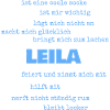 Leila als Sprüche