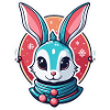 Bunny Christmas Illustration