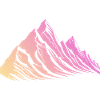 Berge Wandern Symbol