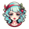 Elf Christmas Illustration