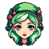 Elf Christmas Illustration