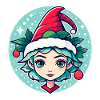 Elf Christmas Illustration