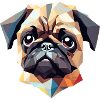 Little pug, big art