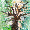 Baum Acrylic Pouring