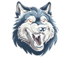 Wolf Smiling