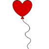 Saint-Valentin cœur rouge, st.valentin