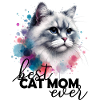 Best Cat Mom Ever Saying