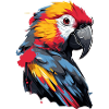Graffiti Parrot