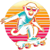 Monkey Skateboard