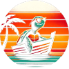 Turtle Boat Sailing