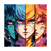 Manga Gesicht