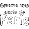 Comme une envie de Paris