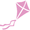 Lolass Drachen rosa