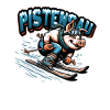 Skier Pig Pistensau Après-ski
