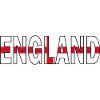 England in national colours