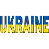 Ukraine in national colours