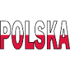 Poland in national colours