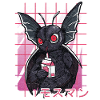 Mothman Kawaii Strawberry Milkshake