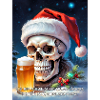 Weihnachten Skull Bier 2.10