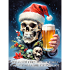 Christmas Skull Beer 2.12