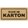 Ruhe im Karton