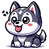 Adorable Cartoon Dog