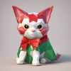 Weihnachts Katze