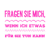 kann ich ihnen helfen