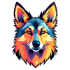German Shepherd Illustration
