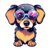 Dachshund Dog Illustration