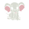 Éléphant souriant