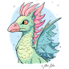 A Cartoon Eagle Dragon
