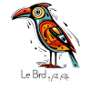 L’oiseau d’art abstrait