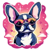 French Bulldog Dog Illustration
