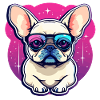 French Bulldog Dog Illustration