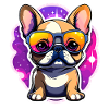 French Bulldog Dog Illustration