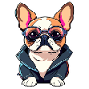 French Bulldog Dog Illustration