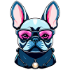 French Bulldog Dog Illustration