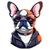 French Bulldog Dog Illustration