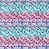 Pastel Knit Waves