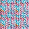 Pastel Knit Waves