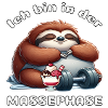 Massephase Faultier Wohlfühlen