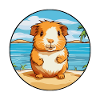 Guinea Pig Watercolor Cartoon Kawaii Clipart Pet