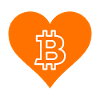 I Love Bitcoin Orange