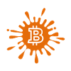 Bitcoin Crypto Cryptocurrency Splash