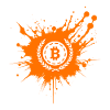 Bitcoin Crypto Cryptocurrency Splash