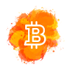 Bitcoin Crypto Cryptocurrency Splash